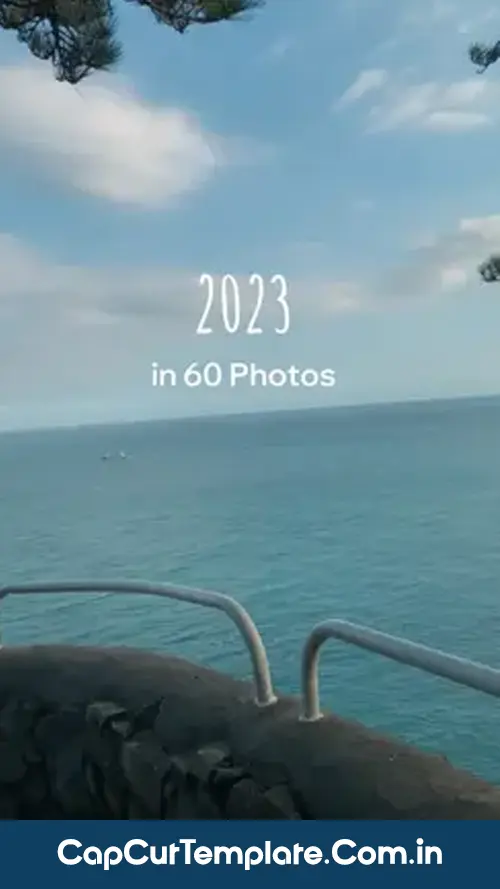 2023 in 60 photos capcut template