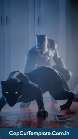 black panther capcut template